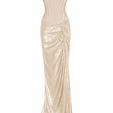 Luiza Beige Gown