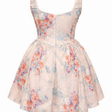 Misty Floral Elbise