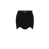 Ravela Skirt With Belt - Siyah