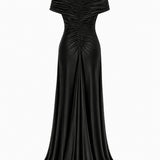 Solita Black Dress