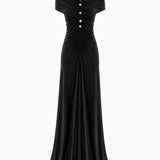 Solita Black Dress