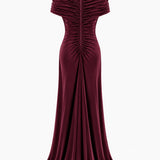 Solita Burgundy Dress