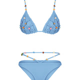 Sunset Bird Bikini Mavi