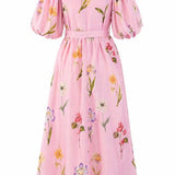 Taja Floral Elbise