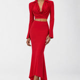 Viento Skirt Set - Kırmızı