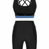 Refresh Sports Bra Siyah